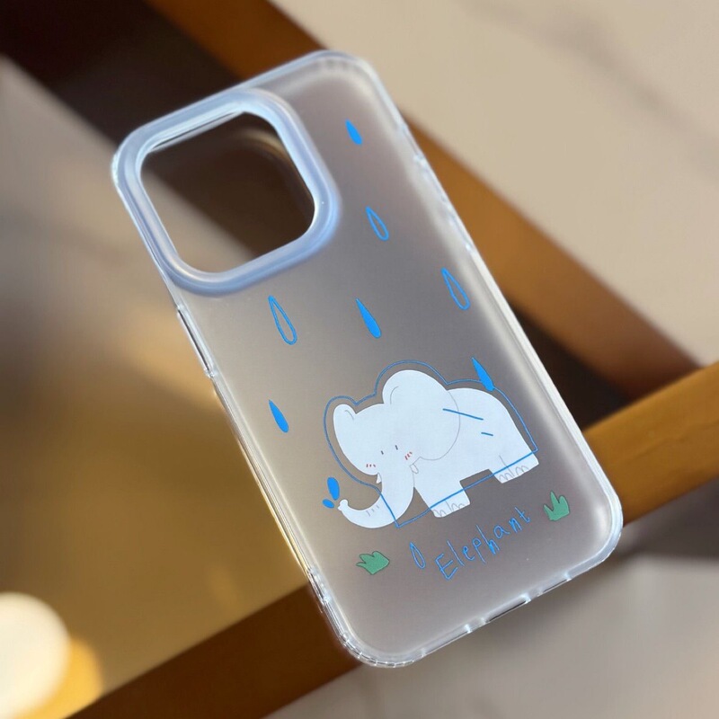 Raincoat Elephant Iphone16 Apple 15/14Promax Mobile Phone Case 13/12/11 Soft Shell Xr/Xs/8Plus Raincoat Elephant Iphone16 Apple 15/14Promax Mobile Phone Case 13/12/11 Soft Shell Xr/Xs/8Plus
