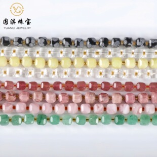8mm�������淽��ɢ��ˮ����ʯ���۸���diy�ֹ��Ʒ������Ʒ���l