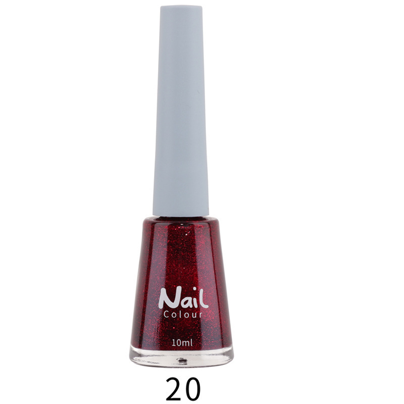 Oily non-peeling long-lasting nail polish baking-free quick-drying non-fading nude transparent nail polish wholesale