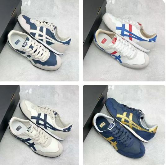 Putian Shoe Company-Grade Onitsuka Serrano Casual Shoes Retro Mesh Breathable Lightweight Jogging Shoes Sneakers