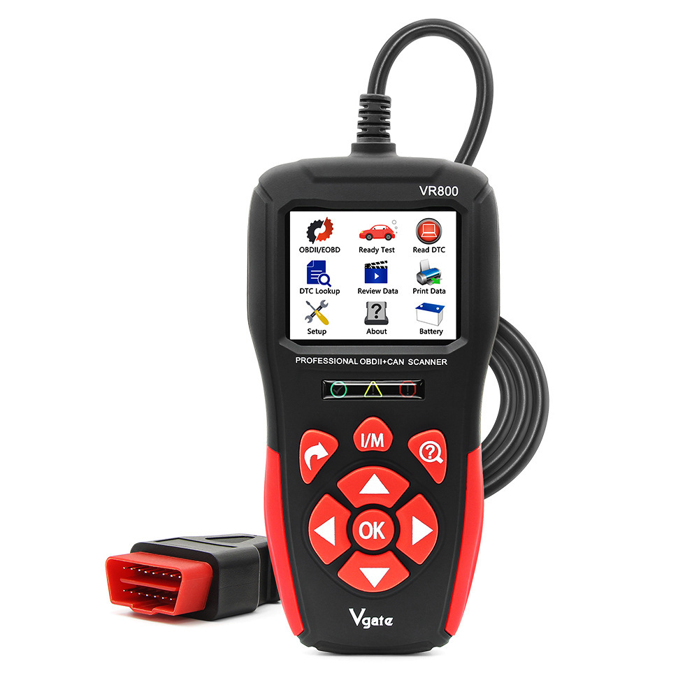 VR800 OBDII/CAN Diagnostic Tool, Automotive Battery Fault Diagnosis Tool, Automotive Battery Scanner