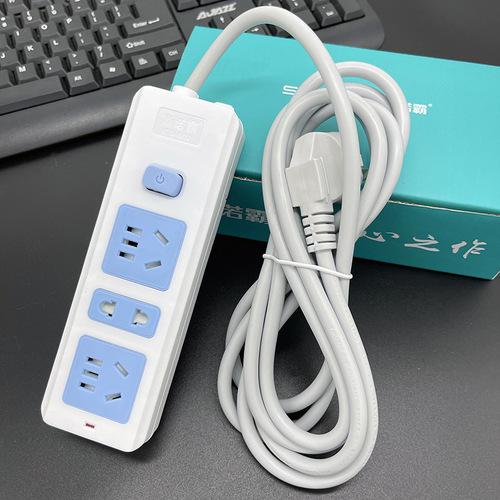 Snowbear Pure Copper Socket with Cord Multi-Outlet Strip 3000W High Power Multi-Socket Pure Copper Wire Core 2/3/5/10 meters