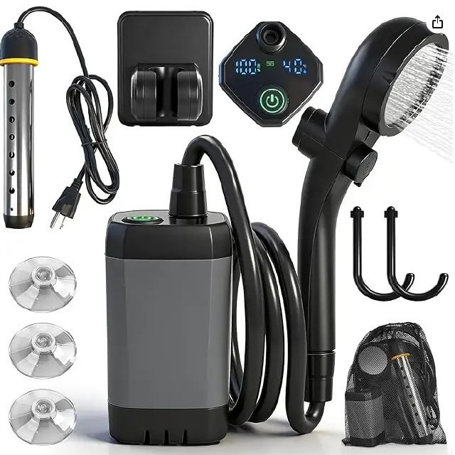 전체 화면 모델 6000MA 회색 + 미국 표준 가열 막대