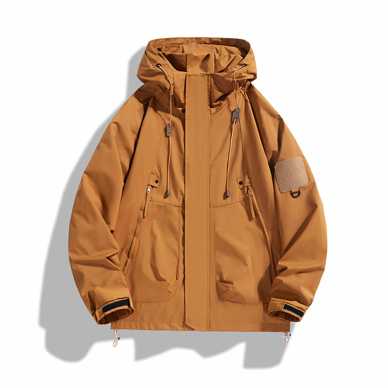 2024 nueva primavera y otoño vestir de asalto chaqueta de hombre función de viento herramientas al aire libre impermeable abrigo de otoño para hombres y mujeres