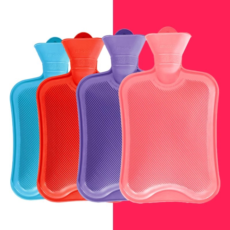 Bolsas de agua caliente anticuadas, inyección de agua, compresas calientes para mujeres, barriga tibia, manta, pies calientes, bolsas de agua, calentadores de manos portátiles a prueba de explosiones, calentadores de manos
