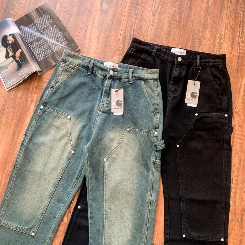 Актуальная версия Carhartt Kaha T25 осенняя новая японская основная рабочая серия, джинсы после стирки, унисекс