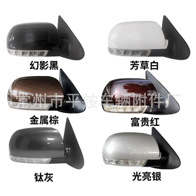 Mirror Assembly Santafe Ix55 – Rear mirror/rearview mirror assembly - 6-wire-electric-adjustment-heating-turn-signal-note-colorr