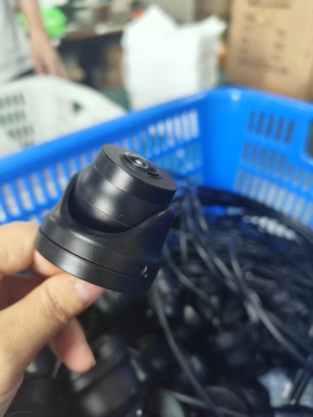 360-degree adjustable mini car rearview camera AHD1080p high-definition camera