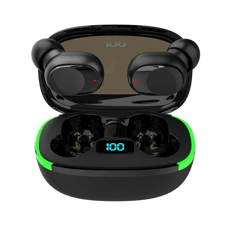 A6s bluetoothイヤホン両耳ミニスポーツデジタルディスプレイワイヤレスイヤホンtws 5.1|undefined