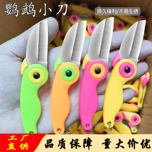 Stainless Steel Parrot Knife Bird Knife Fruit Knife Portable Fruit Knife Home Travel Outdoor Student Knife