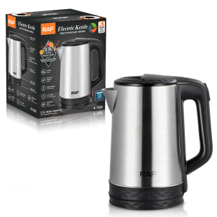 Cross-Border Us and European Standard Wholesale Stainless Steel Liner Electric Kettle Rapid Kettle Household Automatic Power-Off Kettle