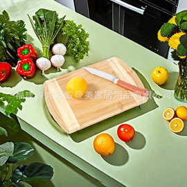楠竹菜板中式家用酒店厨房切菜板水果提手案板大号竹木制砧板批发