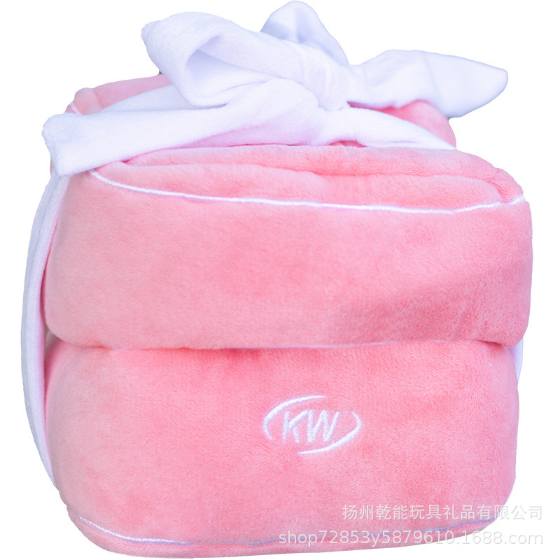 Regalo del Día de San Valentín invierno confesión tela felpa gran diamante anillo regalo perfecto amor muñeca propuesta props