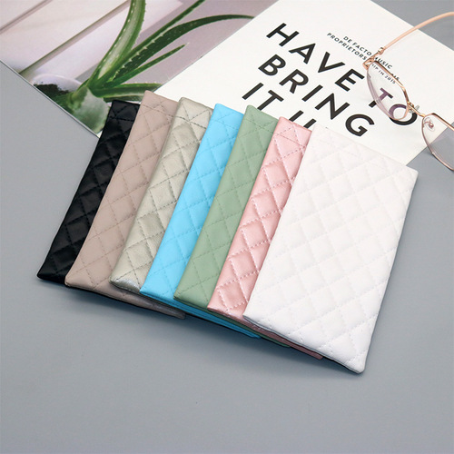 Eye glasses bag storage portable automatic closing sunglasses bag high-end feeling sunglasses storage bag spring eye glasses bag