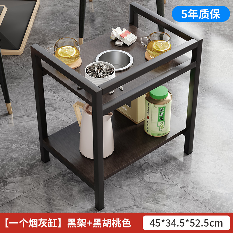 Mesa de mahjong, estante de té, sala de ajedrez y tarjetas, mesa lateral para una sola persona, máquina de mahjong móvil, estante de artículos al lado de la mesa de té