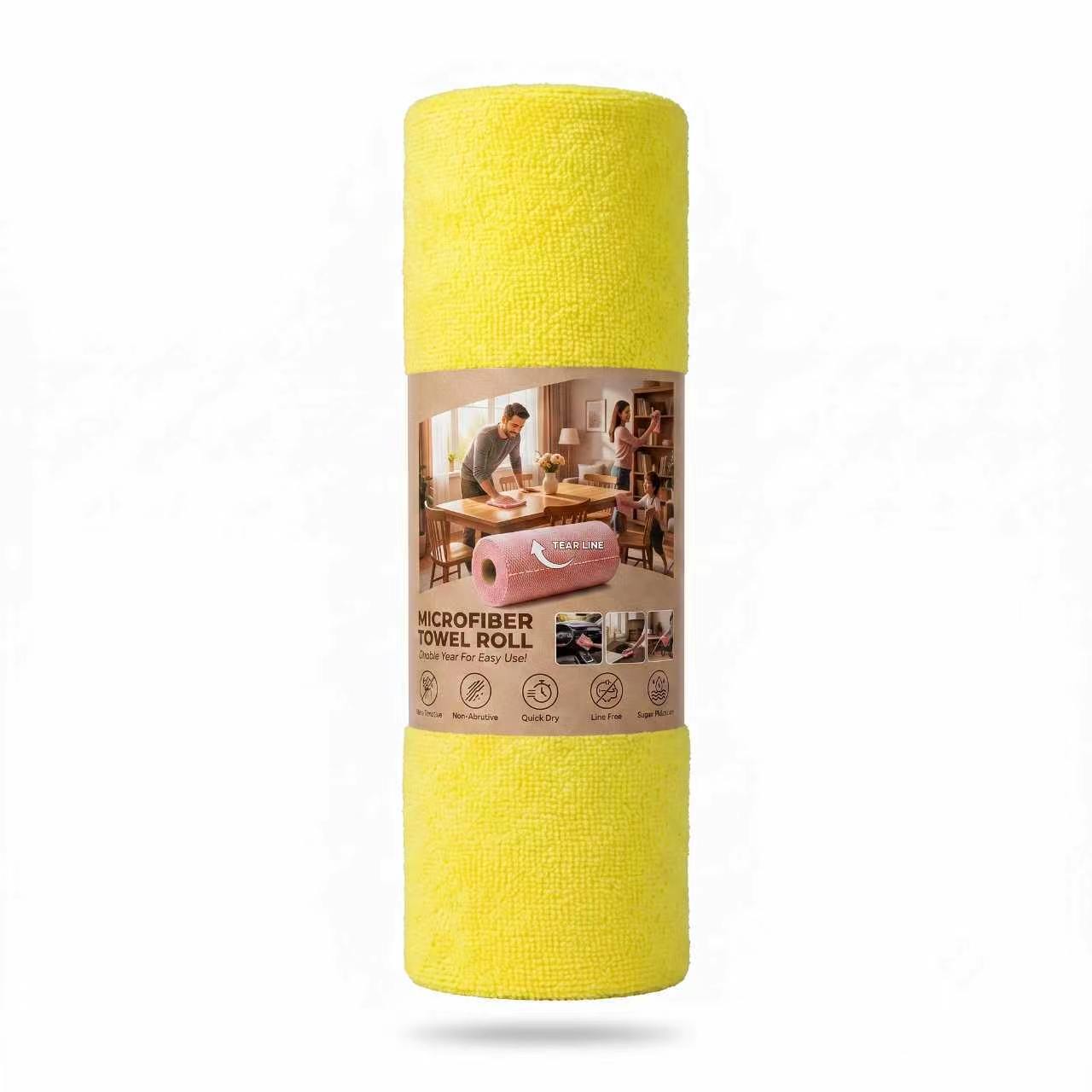Toalla de limpieza desechable especial para cocina para la estufa semanal sin marcas de agua para la higiene, absorción de aceite y absorción de agua