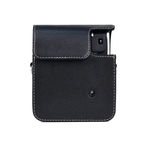 Manufacturer Polaroid mini40 camera bag retro black brown PU camera storage protective bag