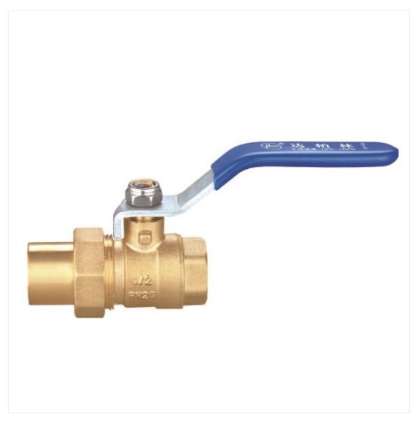 浙江DOUBLE-LIN达柏林  DL1103 全通径黄铜活接式球阀