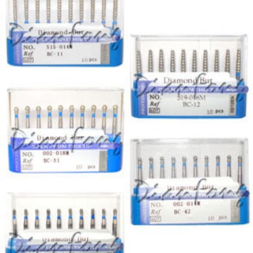高速金刚石车针 金刚砂 可钻磨树脂烤瓷软玉金属自然牙等 BC系列