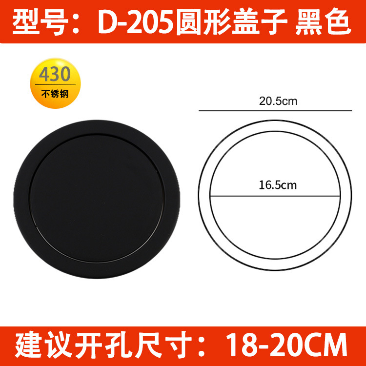 Encimera empotrada cubierta basculante basura puede Flip cubierta de acero inoxidable cubierta basculante cocina lavabo herramientas cubierta oculta