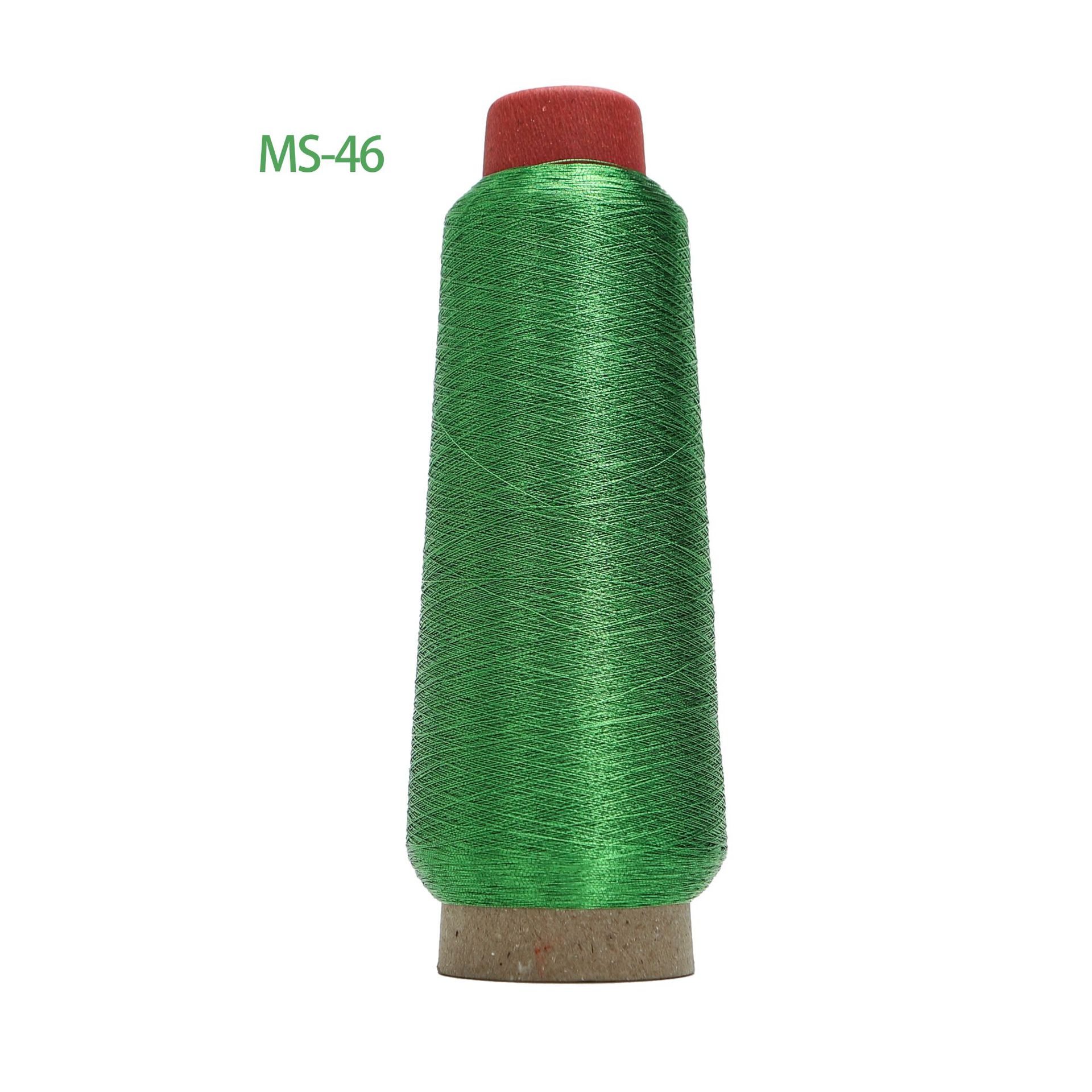 에메랄드 그린 46* 3000m *150D 금은 와이어