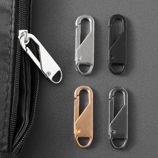 Removable Zipper Metal Pull Lock Head Bag Repair Zipper Pieces Clothes Accessories Removable Zipper Head
