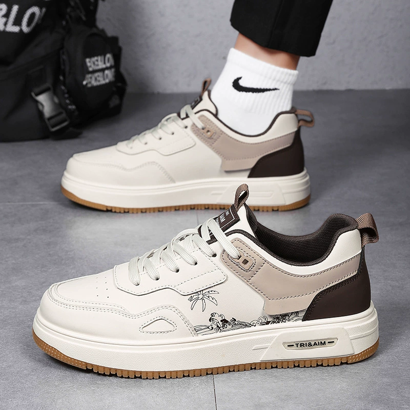 2024 Осенние кроссовки очень большого размера 45 Национальный тренд Белые туфли 46 Спортивная повседневная обувь 47 Очень большая и толстая мужская обувь 48