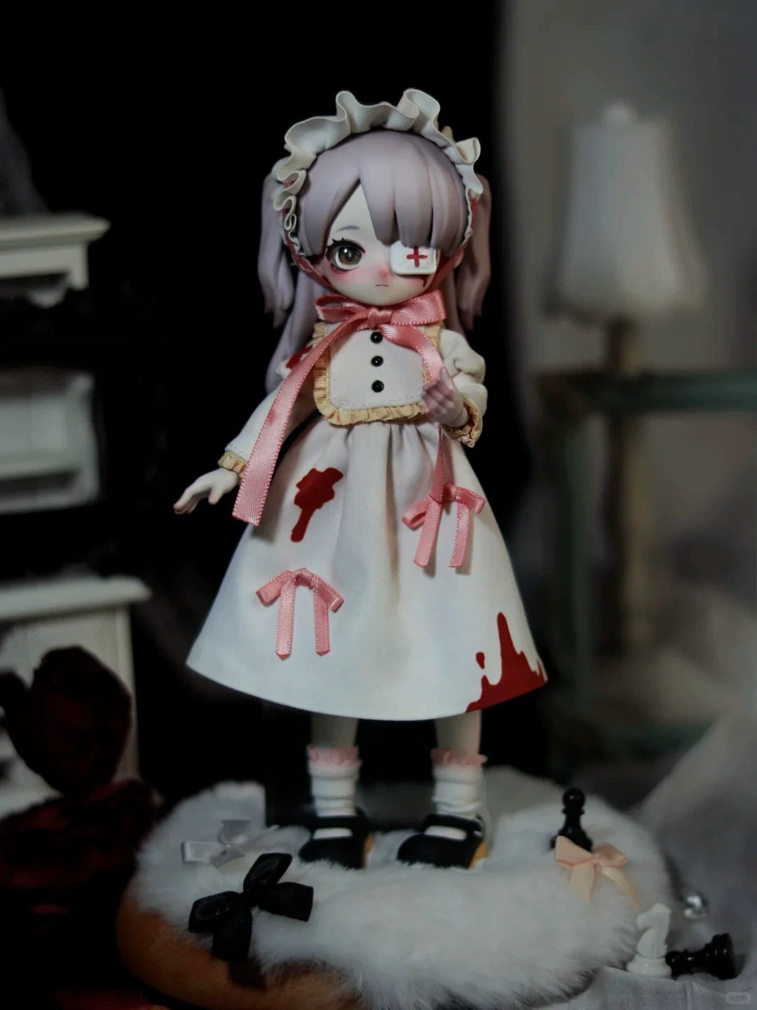 Странный кошмар Найссы, слепая коробка 12 очков, подвижная кукла BJD, модная ручная работа, офисный подарок, игрушка-украшение