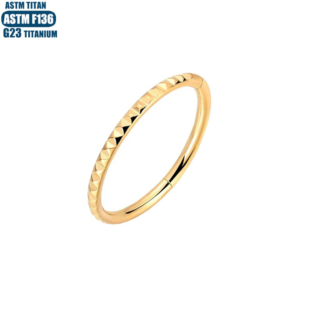 Pointed titanium steel lip stud product view