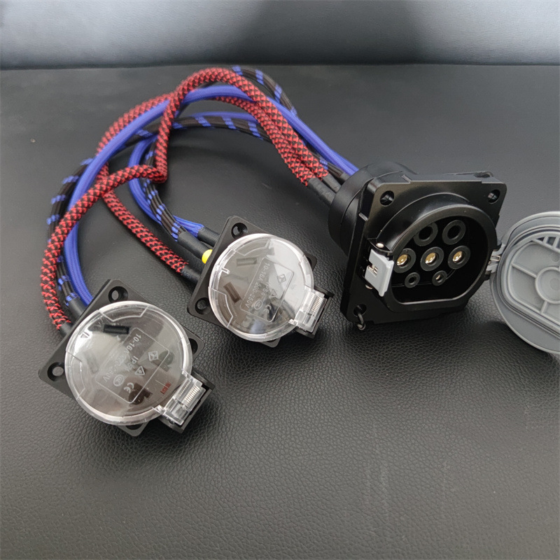 Vehicle-Mounted Ac Charging Pile Power Supply Huawei Cannon Electric Motorcycle Rv Modification 220V10/16A High-Power Charging