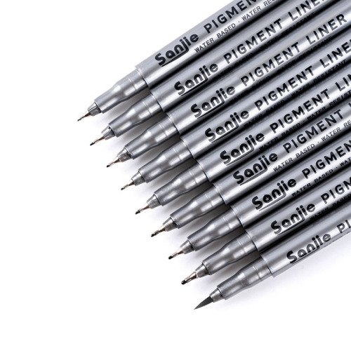 Special waterproof syringe pen for art, hand-painted syringe pen, hook stroke sketch pen, student hand-painted hook pen