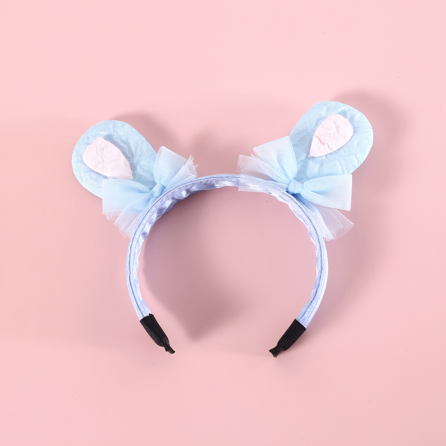 Mascotas lindas orejas de conejo arco de cabello gatos Malzies perros conejos muñecas de algodón accesorios toque de cabeza
