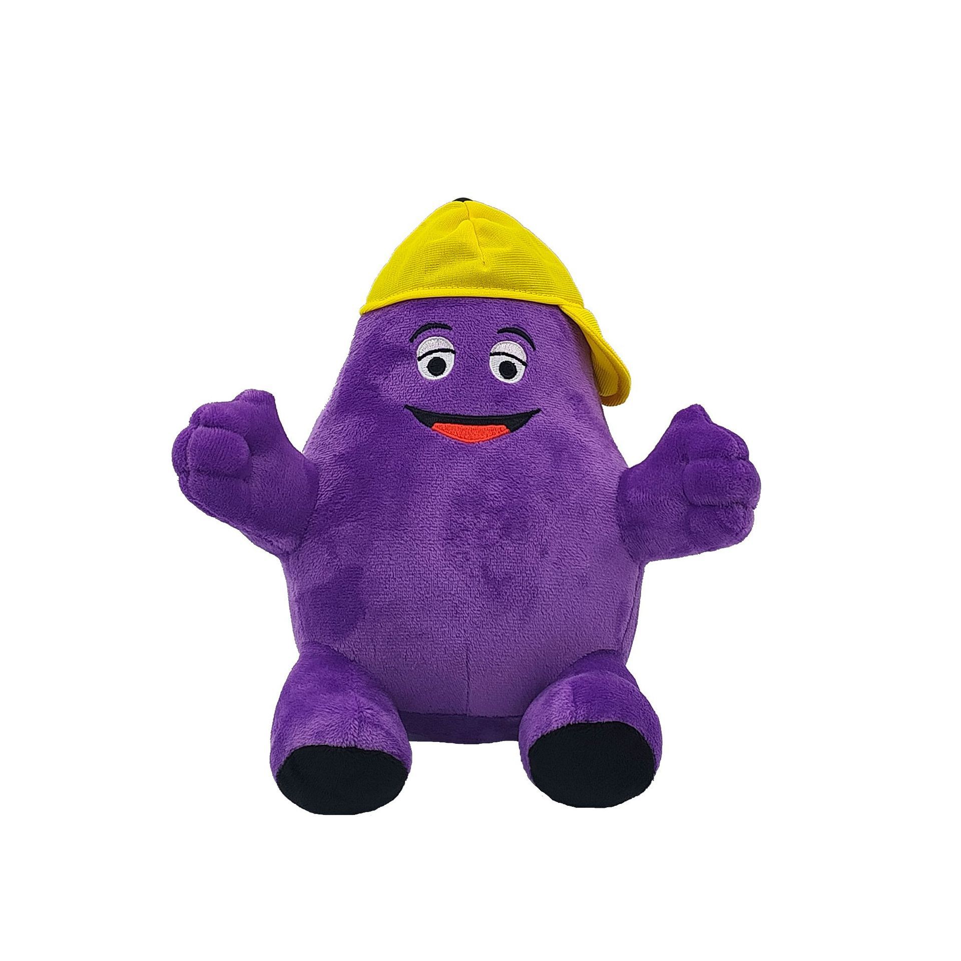 紫色鬼脸戴帽茄子1