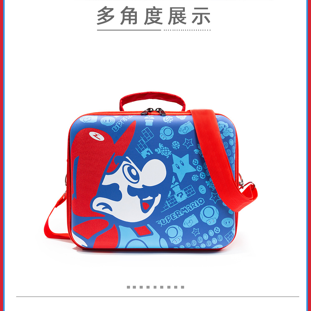 Bolsa de almacenamiento Nintendo switch bolsa de Mario bolsa NS accesorios de bolso de hombro bolsa de almacenamiento de carcasa dura