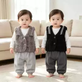 连身衣、爬服;童套装;童毛衣
