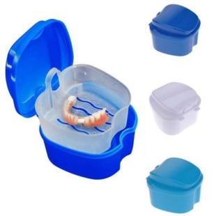 Invisible Braces Storage Box, Convenient Denture Cleaning Box, Orthodontic Retainer Storage Box, Corrector Storage Box