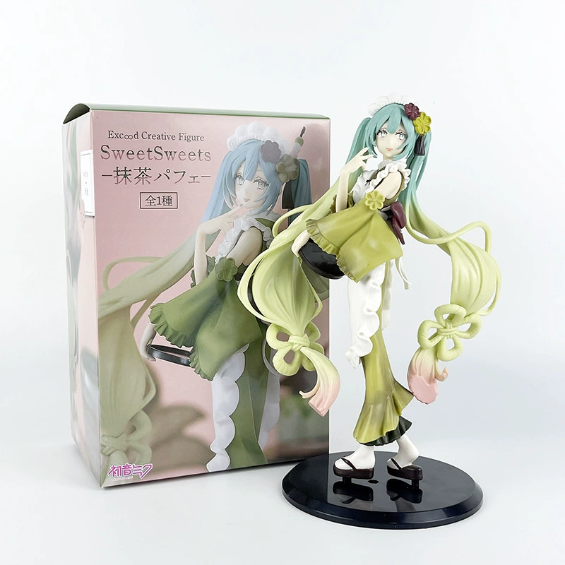 Фигурка (Хацунэ Мику) Matcha Parfait PVC коллекционная, в коробке или пакете, вес 0.126 кг