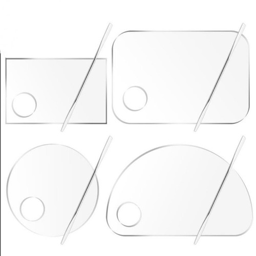 Foundation Color Palette Makeup Palette Acrylic Transparent Foundation Liquid Makeup Artist Cosmetics Nail Polish Color Small