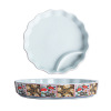 Spot wholesale, a Japanese -style Guywanli style ceramic tableware, Japanese Ukiyo -World Pattern Sushi Plate