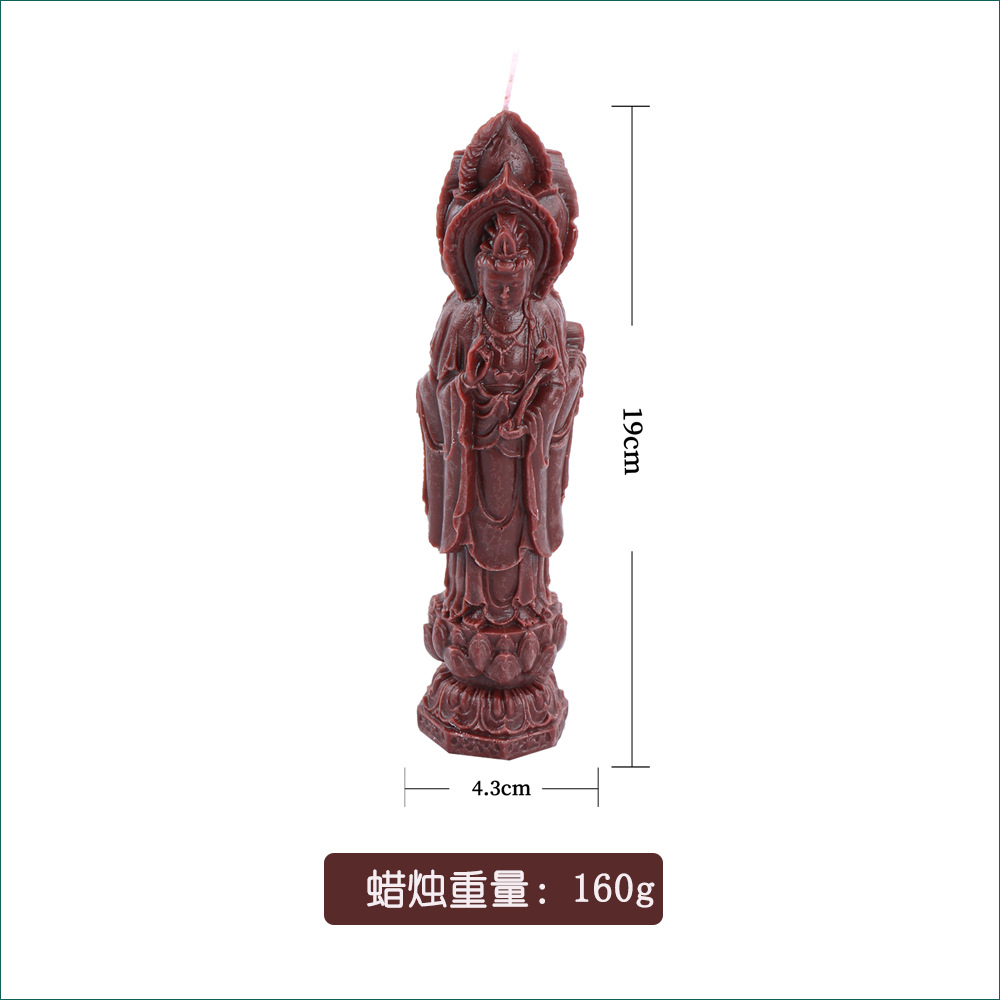 三面佛像蜡烛-规格