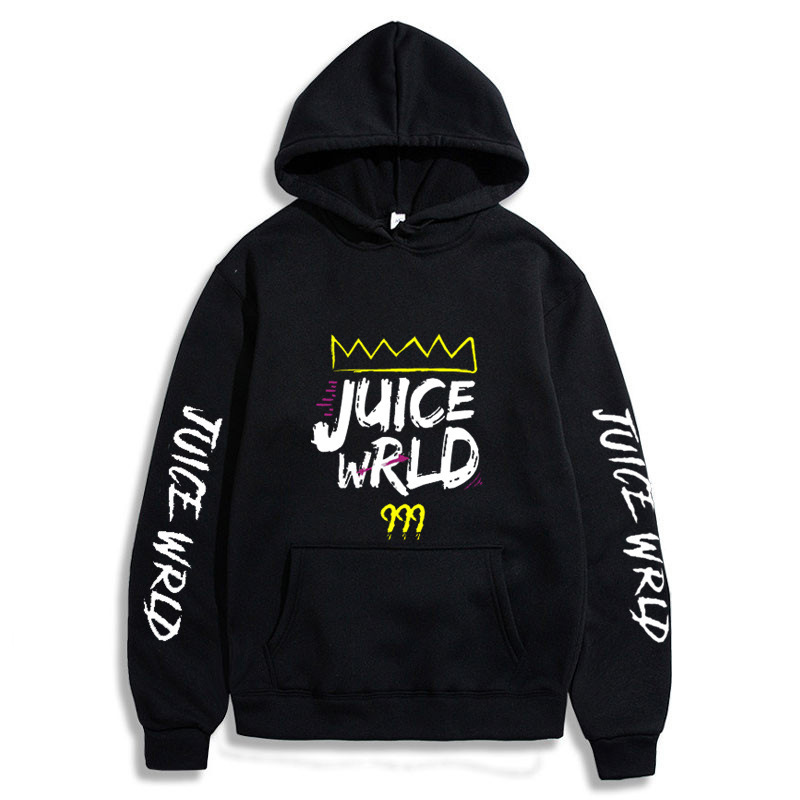 juice wrld new sweater European and American hip hop singer same style men's and women's fashion hoodie pullover coat juice wrld new sweater European and American hip hop singer same style men's and women's fashion hoodie pullover coat