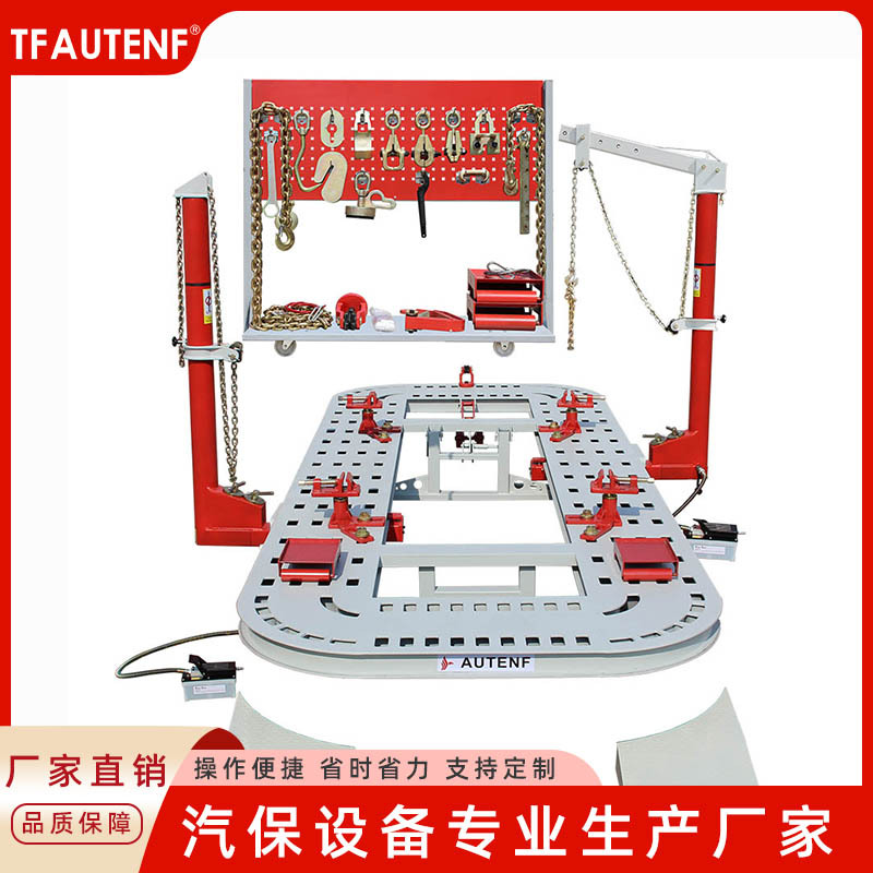 Corrector de la viga del automóvil Reparación de chapa plataforma de corrección plataforma de reparación de la depresión del cuerpo ventas directas de fábrica