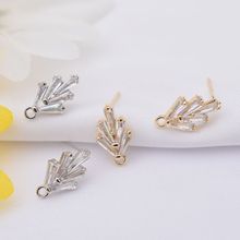 ��ɫ14k����������n��΢��ʯ��y���diy�ֹ����������l