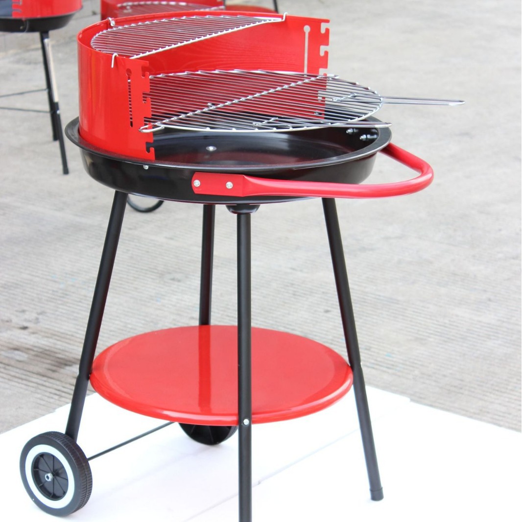 Producción de fábrica simple estufa redonda simple estufa de carbón barbacoa hogar al aire libre PARRILLA