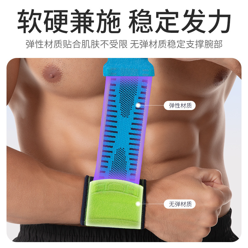 户外运动护腕网球篮球骑行双重加压腕关节套举重健身固定护手腕|undefined