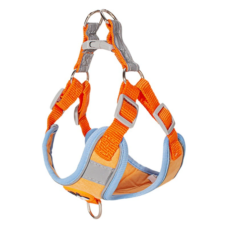 Шлейка-поводок для собак в стиле жилета для маленьких собак, дышащая высокая шлейка для бишонов, поводок для выгула собак