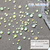 H192-8#Aurora green size mix [2-5mm] 1 piece