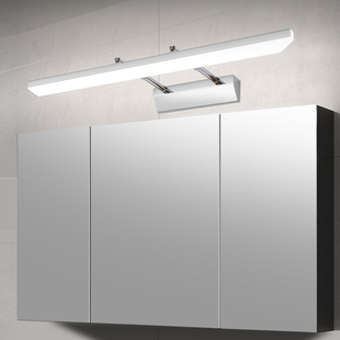 ✅ Mirror Front Light Led Toilet Bathroom Scandinavian Mirror Cabinet Light Wall Lamp Dressing Table Mirror Light Modern Minimalist Lamp
