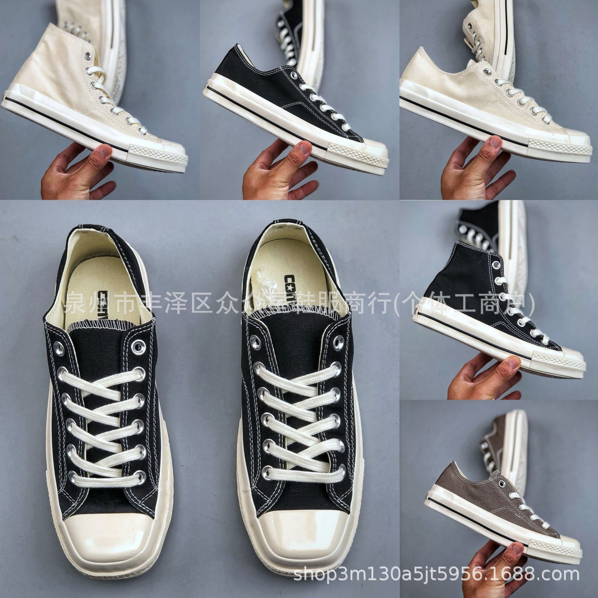 Nueva cabeza cuadrada SQUARETOE OX, zapatos de lona bajos cómodos y resistentes para parejas iguales image 1