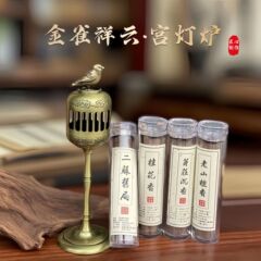 金鵲宮殿ランプ香炉中国垂直炉非粘着粉末小祥雲沈香白檀香炉家庭用屋内アロマセラピー炉